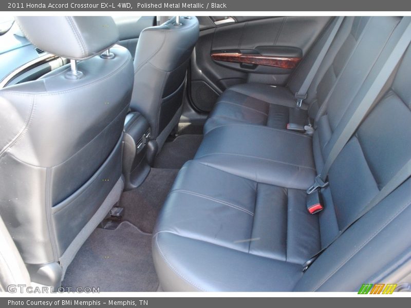 Polished Metal Metallic / Black 2011 Honda Accord Crosstour EX-L 4WD