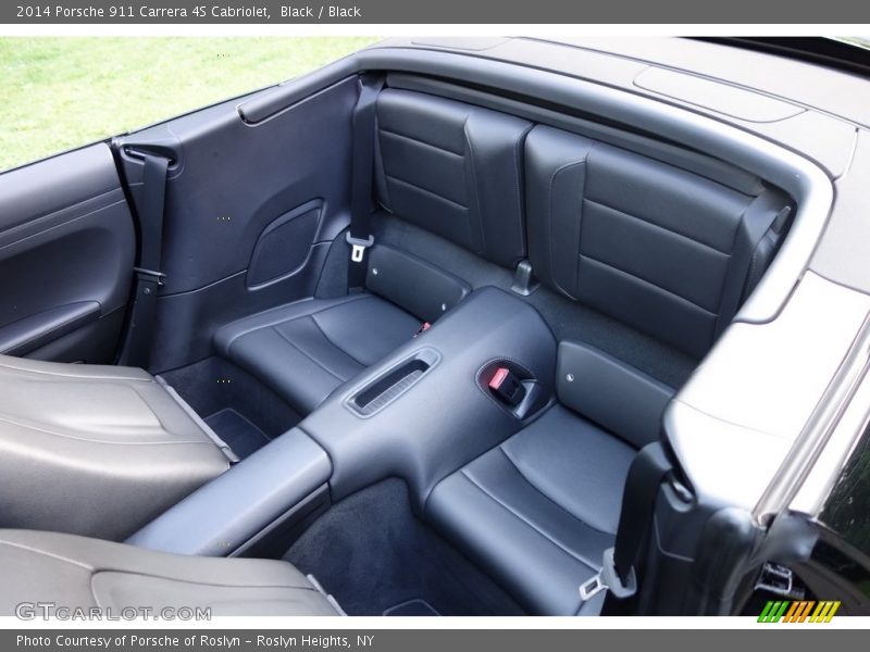 Black / Black 2014 Porsche 911 Carrera 4S Cabriolet