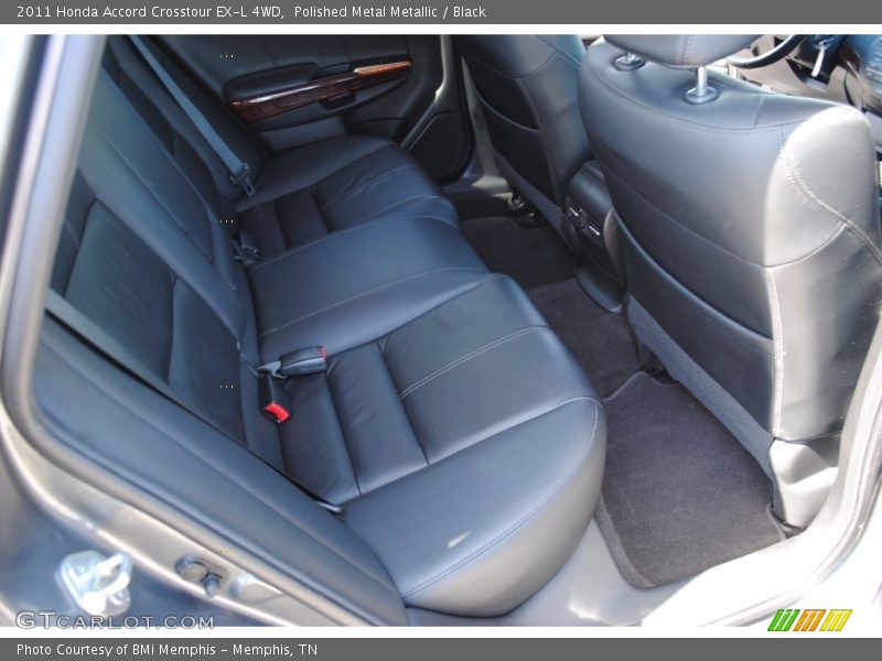 Polished Metal Metallic / Black 2011 Honda Accord Crosstour EX-L 4WD