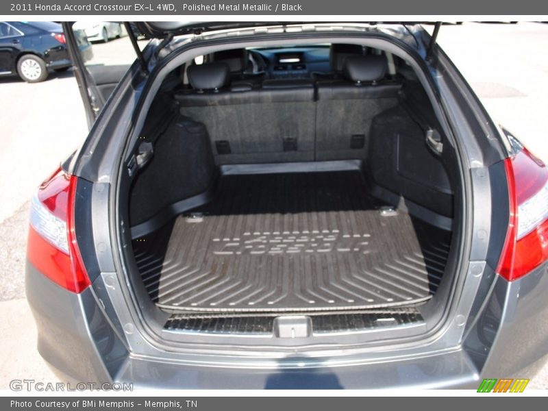Polished Metal Metallic / Black 2011 Honda Accord Crosstour EX-L 4WD