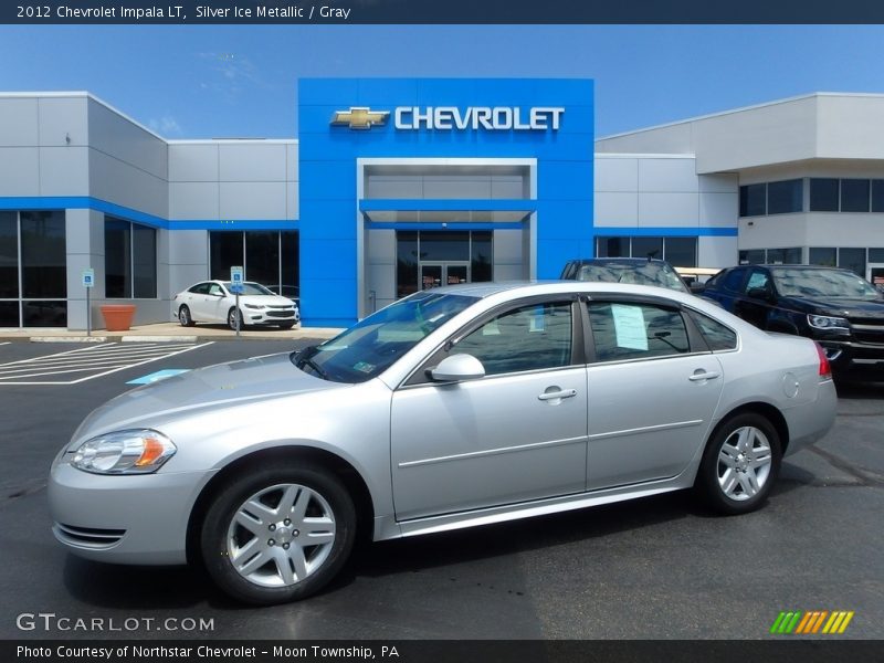 Silver Ice Metallic / Gray 2012 Chevrolet Impala LT