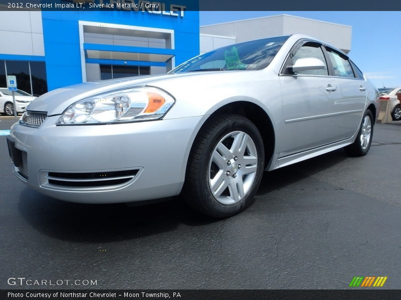 Silver Ice Metallic / Gray 2012 Chevrolet Impala LT