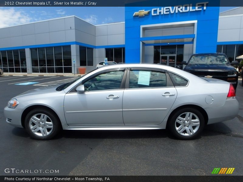 Silver Ice Metallic / Gray 2012 Chevrolet Impala LT