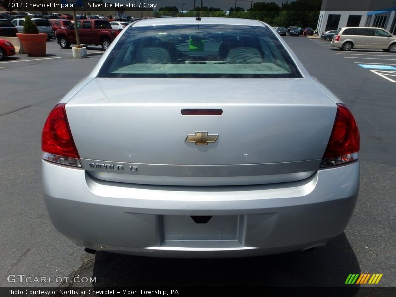 Silver Ice Metallic / Gray 2012 Chevrolet Impala LT