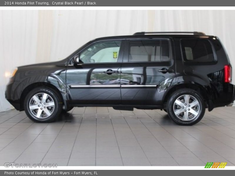 Crystal Black Pearl / Black 2014 Honda Pilot Touring