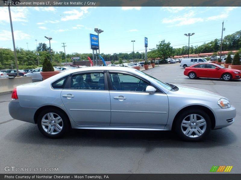 Silver Ice Metallic / Gray 2012 Chevrolet Impala LT