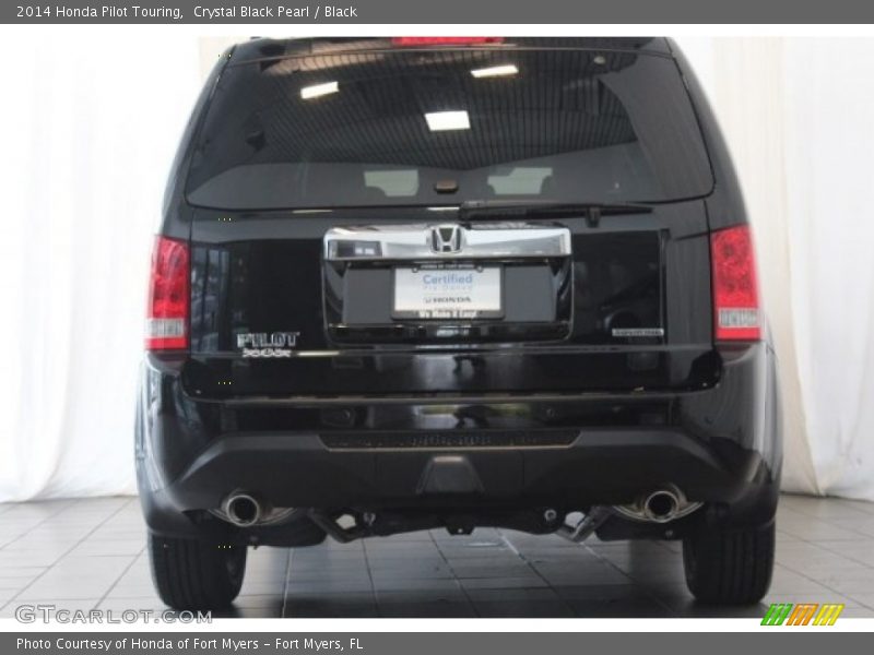 Crystal Black Pearl / Black 2014 Honda Pilot Touring
