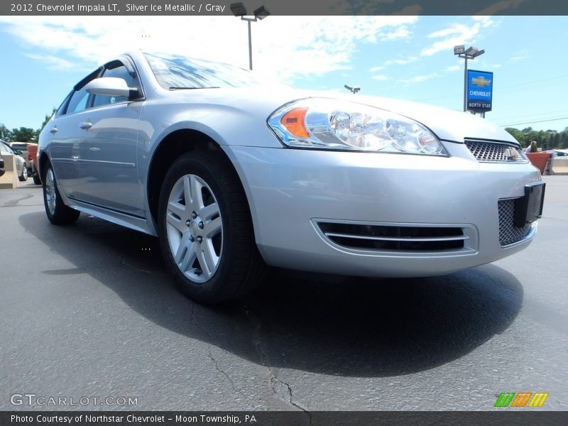 Silver Ice Metallic / Gray 2012 Chevrolet Impala LT