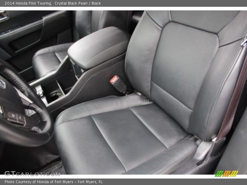 Crystal Black Pearl / Black 2014 Honda Pilot Touring