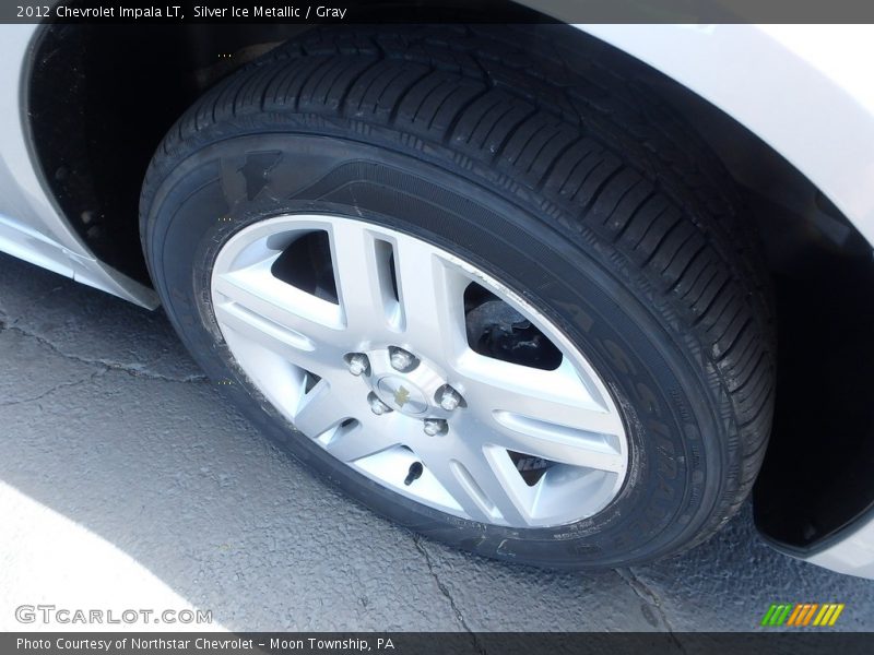 Silver Ice Metallic / Gray 2012 Chevrolet Impala LT