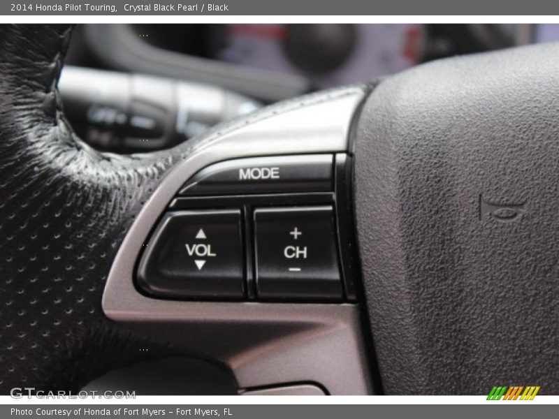 Crystal Black Pearl / Black 2014 Honda Pilot Touring