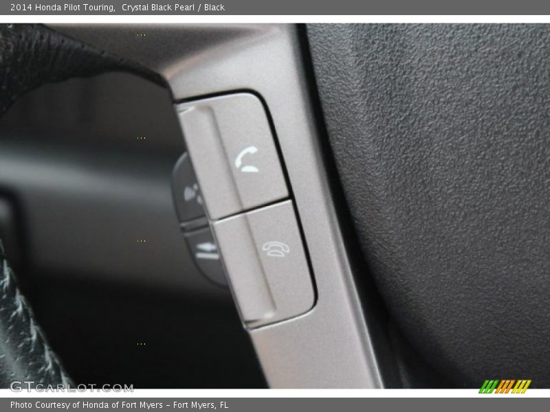 Crystal Black Pearl / Black 2014 Honda Pilot Touring