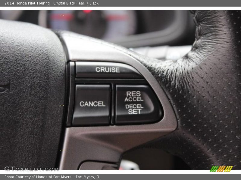 Crystal Black Pearl / Black 2014 Honda Pilot Touring