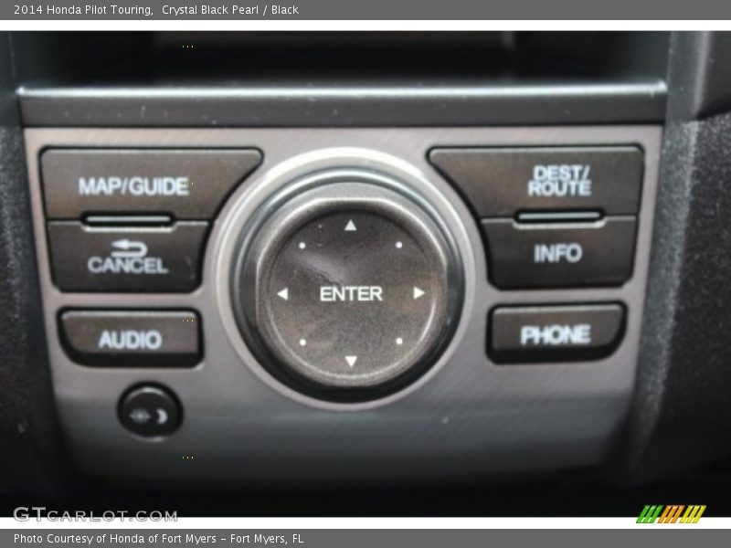 Crystal Black Pearl / Black 2014 Honda Pilot Touring