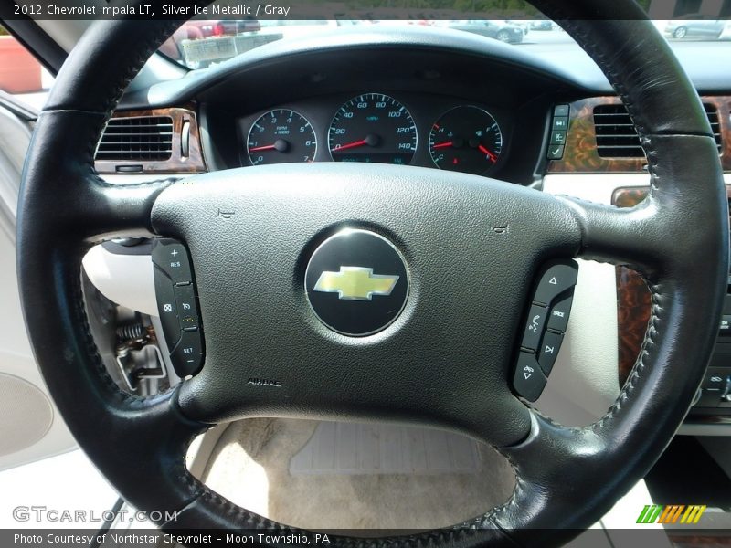Silver Ice Metallic / Gray 2012 Chevrolet Impala LT