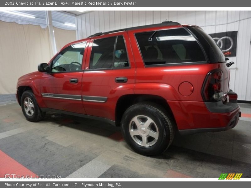 Majestic Red Metallic / Dark Pewter 2002 Chevrolet TrailBlazer LT 4x4