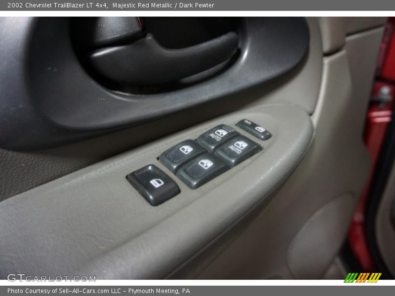 Majestic Red Metallic / Dark Pewter 2002 Chevrolet TrailBlazer LT 4x4