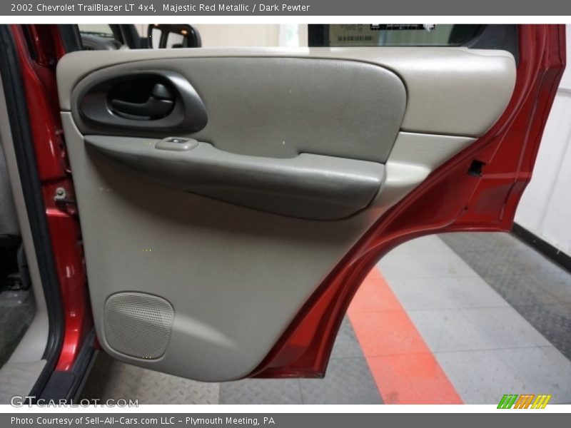 Majestic Red Metallic / Dark Pewter 2002 Chevrolet TrailBlazer LT 4x4