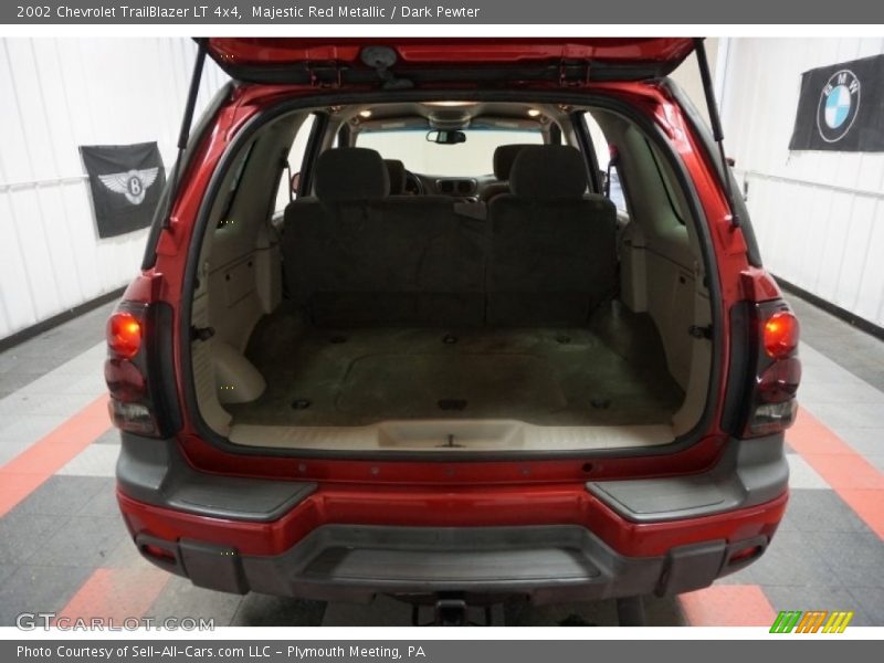 Majestic Red Metallic / Dark Pewter 2002 Chevrolet TrailBlazer LT 4x4