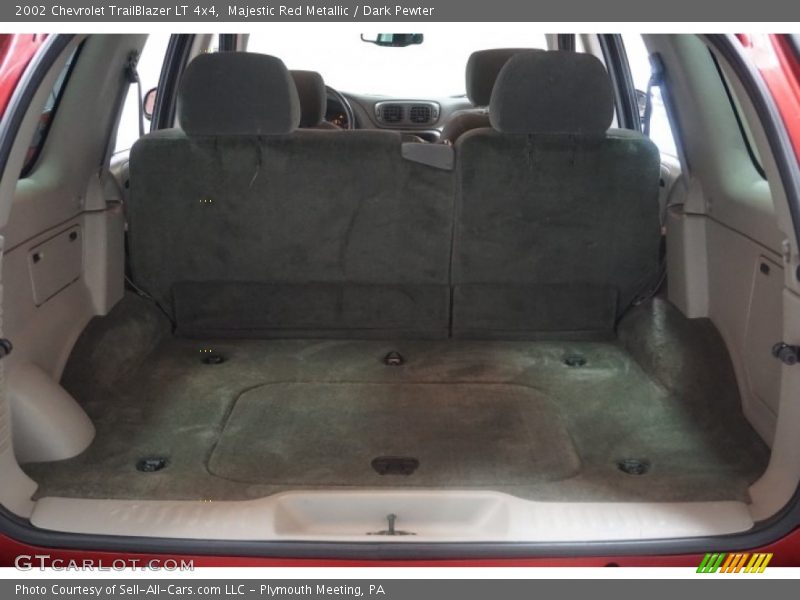 Majestic Red Metallic / Dark Pewter 2002 Chevrolet TrailBlazer LT 4x4