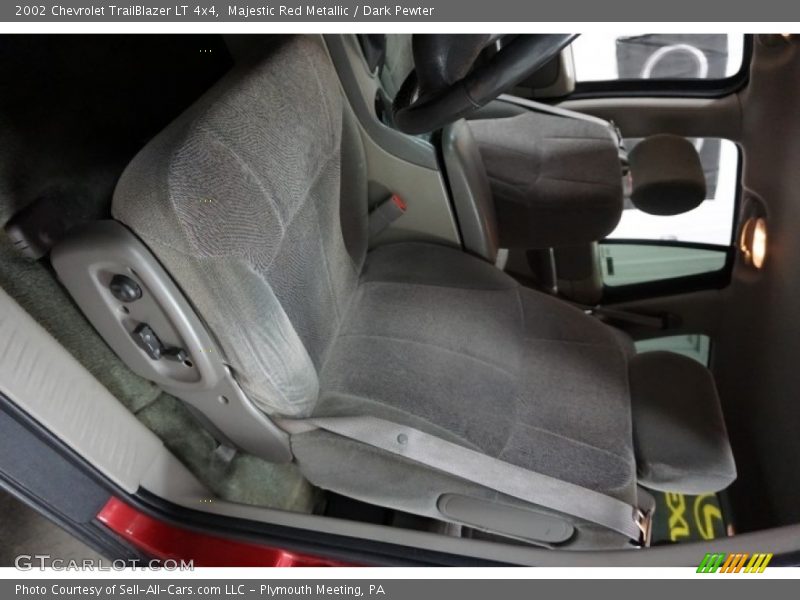 Majestic Red Metallic / Dark Pewter 2002 Chevrolet TrailBlazer LT 4x4