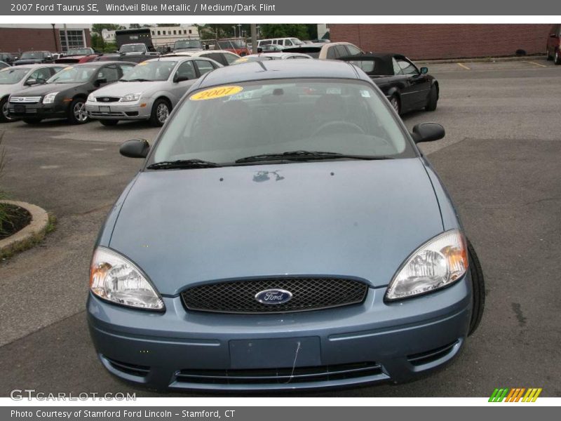 Windveil Blue Metallic / Medium/Dark Flint 2007 Ford Taurus SE