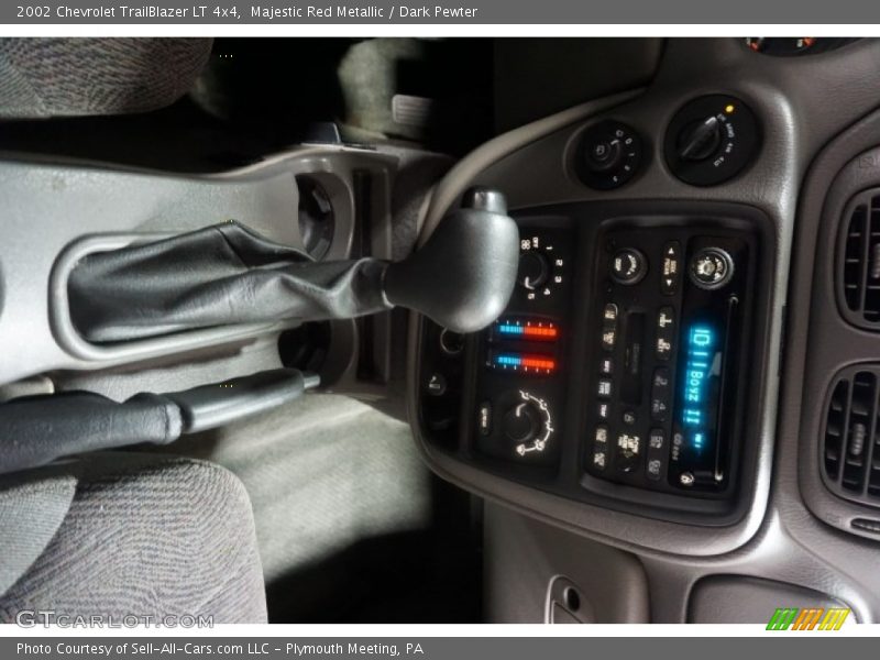 Majestic Red Metallic / Dark Pewter 2002 Chevrolet TrailBlazer LT 4x4