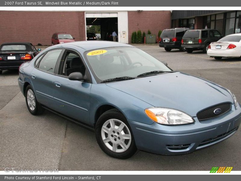 Windveil Blue Metallic / Medium/Dark Flint 2007 Ford Taurus SE
