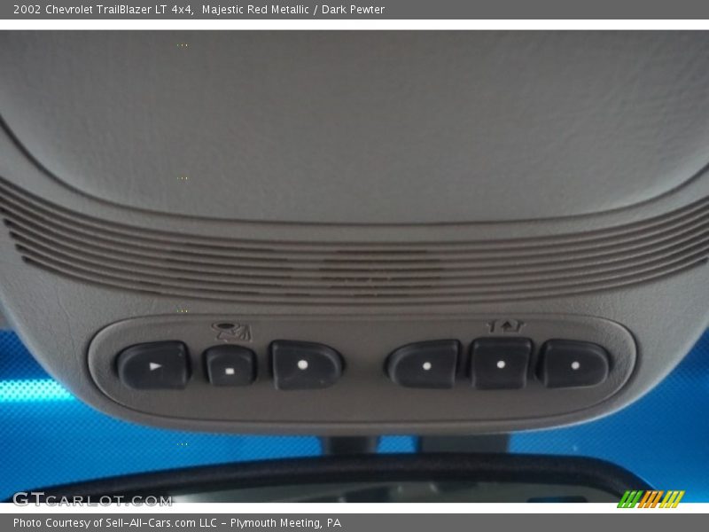 Majestic Red Metallic / Dark Pewter 2002 Chevrolet TrailBlazer LT 4x4