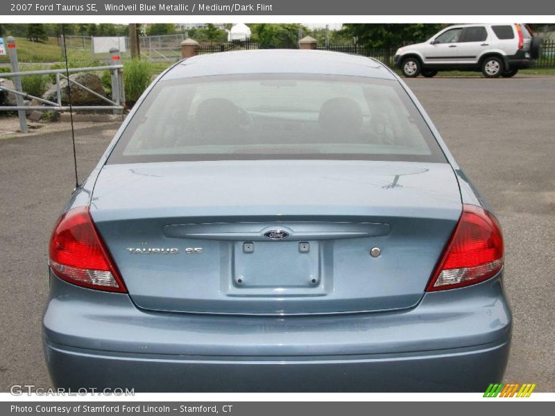 Windveil Blue Metallic / Medium/Dark Flint 2007 Ford Taurus SE