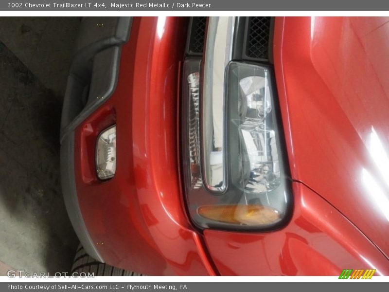Majestic Red Metallic / Dark Pewter 2002 Chevrolet TrailBlazer LT 4x4