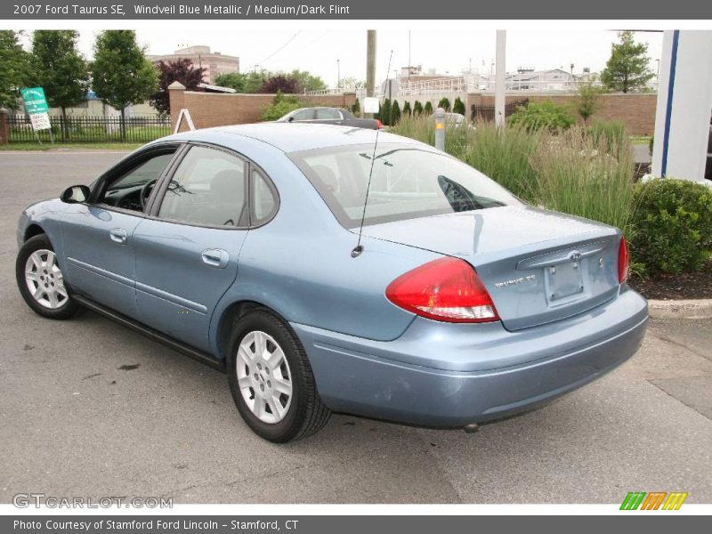 Windveil Blue Metallic / Medium/Dark Flint 2007 Ford Taurus SE