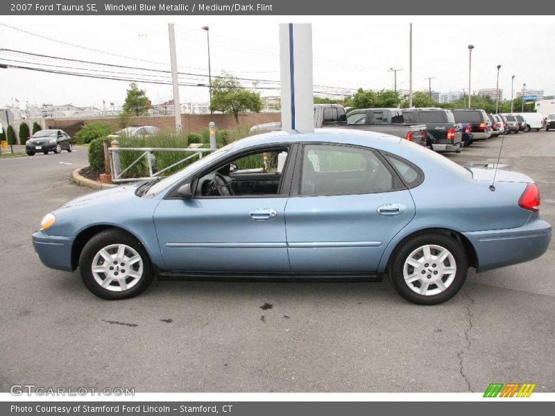 Windveil Blue Metallic / Medium/Dark Flint 2007 Ford Taurus SE