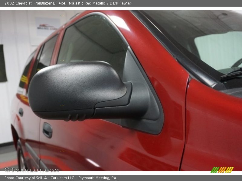 Majestic Red Metallic / Dark Pewter 2002 Chevrolet TrailBlazer LT 4x4