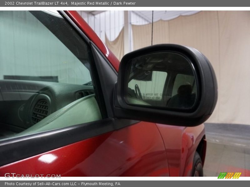 Majestic Red Metallic / Dark Pewter 2002 Chevrolet TrailBlazer LT 4x4