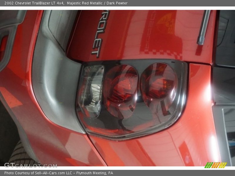 Majestic Red Metallic / Dark Pewter 2002 Chevrolet TrailBlazer LT 4x4