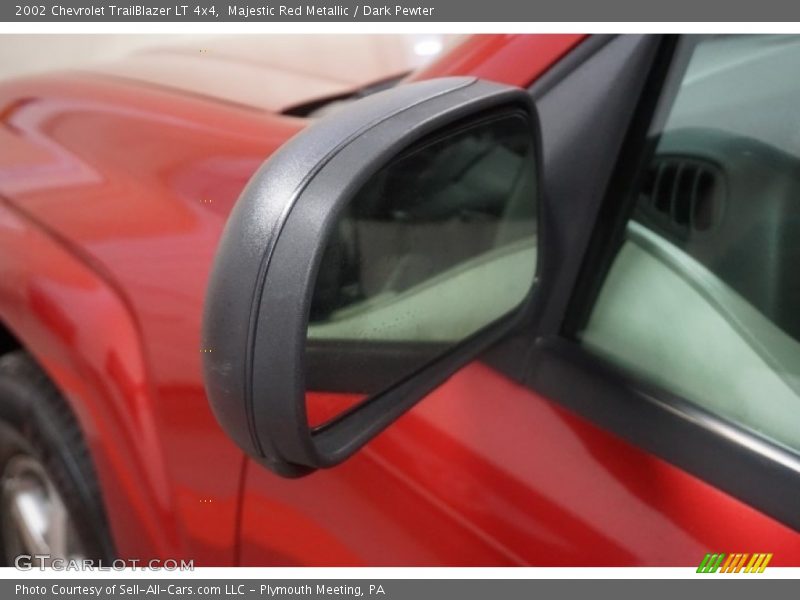 Majestic Red Metallic / Dark Pewter 2002 Chevrolet TrailBlazer LT 4x4