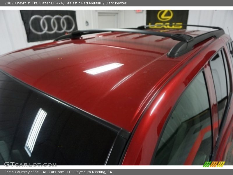 Majestic Red Metallic / Dark Pewter 2002 Chevrolet TrailBlazer LT 4x4