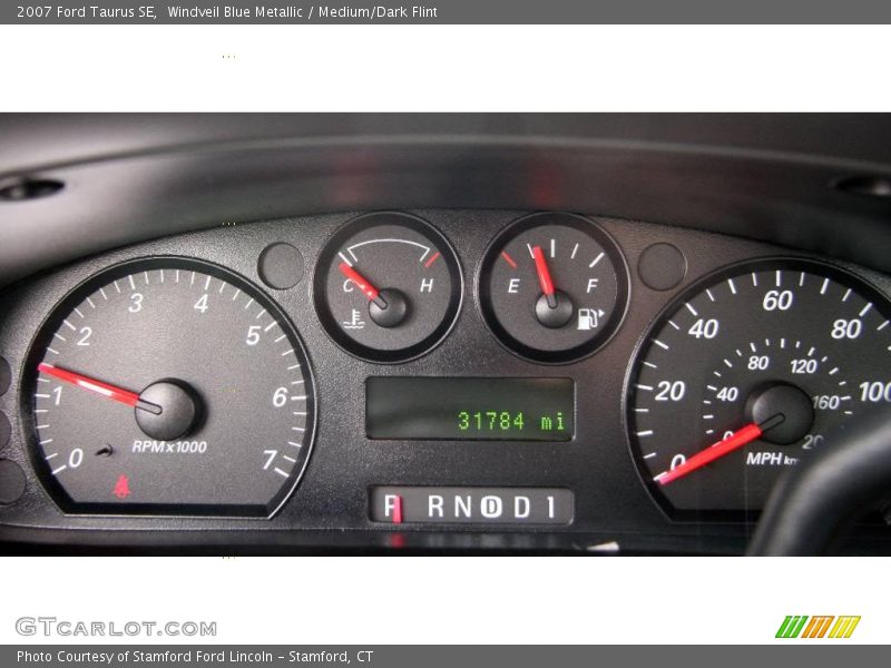 Windveil Blue Metallic / Medium/Dark Flint 2007 Ford Taurus SE