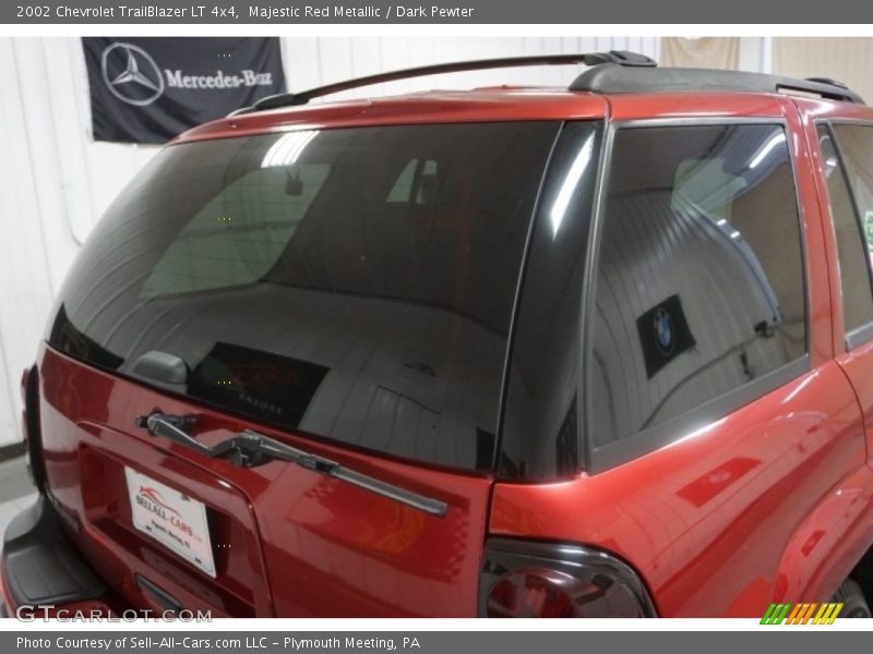 Majestic Red Metallic / Dark Pewter 2002 Chevrolet TrailBlazer LT 4x4