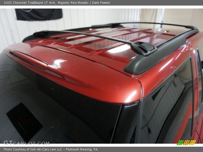 Majestic Red Metallic / Dark Pewter 2002 Chevrolet TrailBlazer LT 4x4