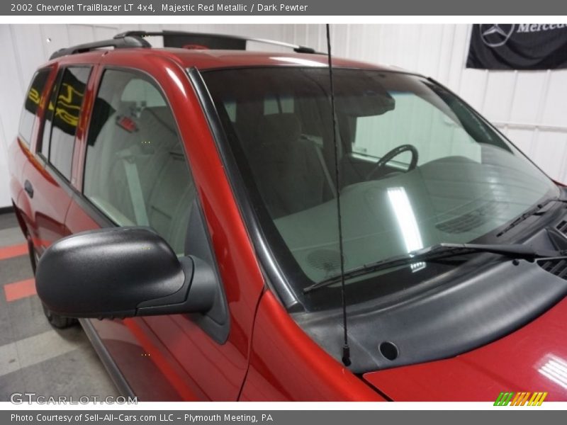 Majestic Red Metallic / Dark Pewter 2002 Chevrolet TrailBlazer LT 4x4