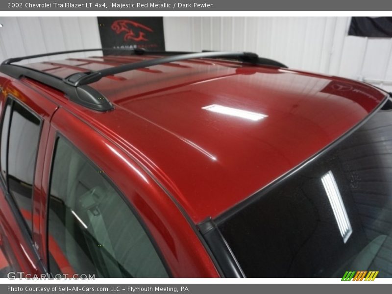 Majestic Red Metallic / Dark Pewter 2002 Chevrolet TrailBlazer LT 4x4
