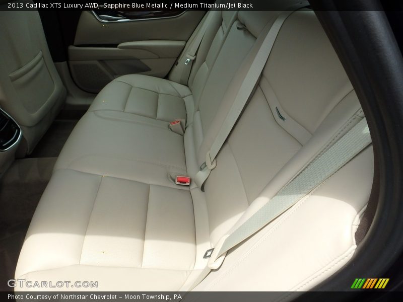 Sapphire Blue Metallic / Medium Titanium/Jet Black 2013 Cadillac XTS Luxury AWD