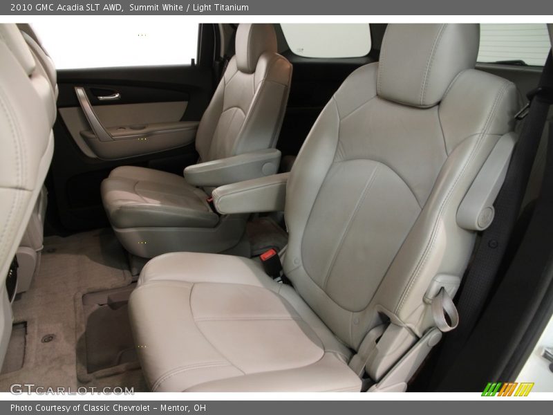 Summit White / Light Titanium 2010 GMC Acadia SLT AWD