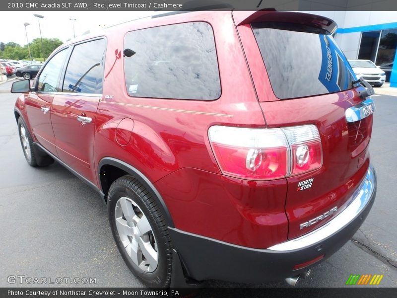 Red Jewel Tintcoat / Cashmere 2010 GMC Acadia SLT AWD