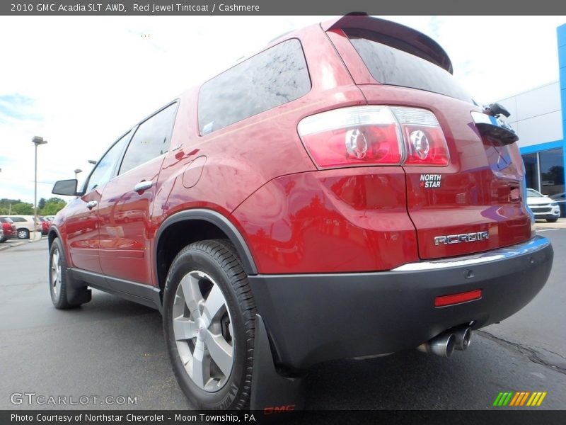 Red Jewel Tintcoat / Cashmere 2010 GMC Acadia SLT AWD