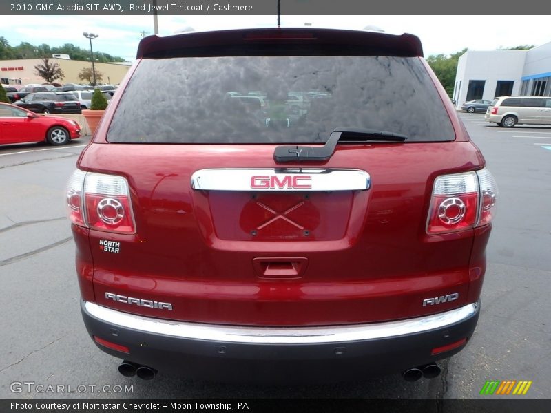 Red Jewel Tintcoat / Cashmere 2010 GMC Acadia SLT AWD