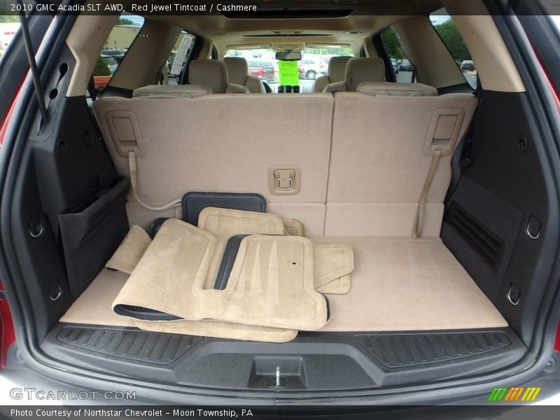 Red Jewel Tintcoat / Cashmere 2010 GMC Acadia SLT AWD