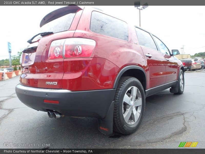 Red Jewel Tintcoat / Cashmere 2010 GMC Acadia SLT AWD